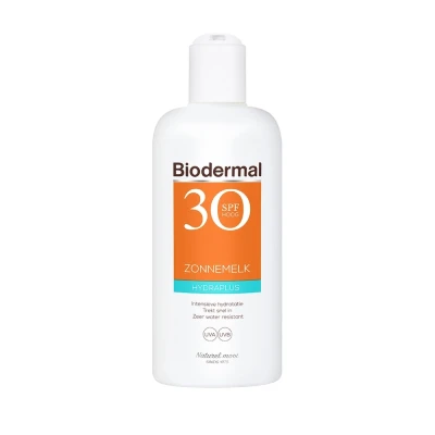 Afbeelding van 3x Biodermal Hydraplus Zonnemelk SPF 30 200 ml