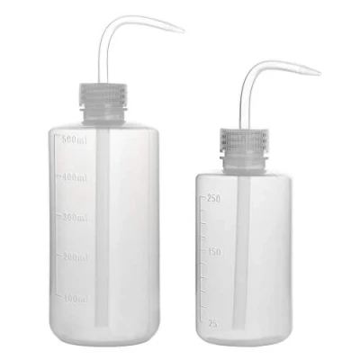 Afbeelding van stonylab Chemische Wasflessen, 2 stuks Plastic Safety Lab Squeeze LDPE met Smalle Mond, 250 ml in 500