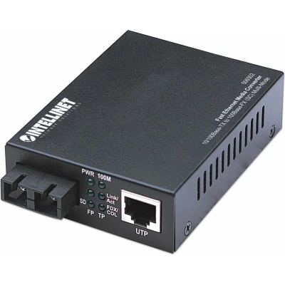 Afbeelding van Intellinet 506502 Netwerk mediaconverter LAN, SC Duplex 100 MBit/s