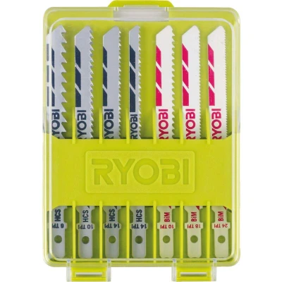 Afbeelding van RYOBI RAK10JSB decoupeerzaagbladenset voor hout, metaal en kunststof 10 delig 5132002702