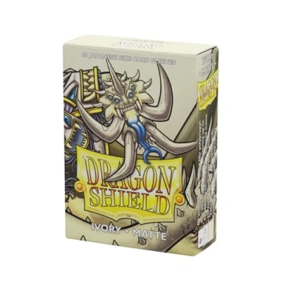Afbeelding van Dragon Shield Card Sleeves: Japanese Matte Ivory (59x86mm) 60 stuks