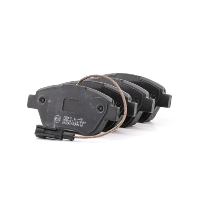 Afbeelding van TOMEX brakes TX 12 48 Remblokkenset Vooras Incl. slijtage waarschuwingscontact FIAT: Punto Evo Hatchback, Grande 500 Hatchback