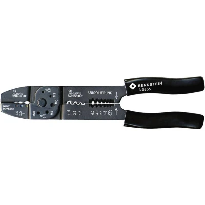 Afbeelding van Bernstein Tools for Electronics Werkzeugfabrik 3 0856 Krimptang Geïsoleerde kabelschoenen, Ongeïsoleerde kabelschoenen 1.5 tot 6 mm²