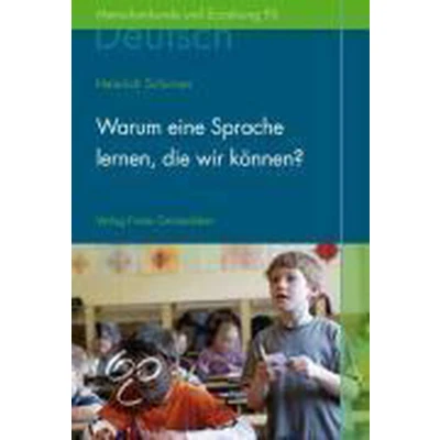 Afbeelding van Warum eine Sprache lernen, die wir können?