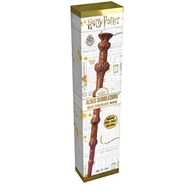 Afbeelding van The Wizarding World of Harry Potter melkchocoladerestang Albus Dumbledore en toverblad
