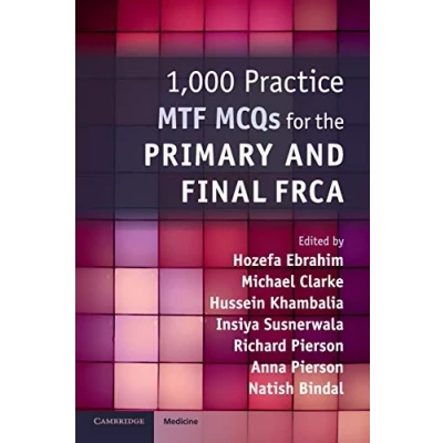 Afbeelding van 1,000 Practice MTF MCQs for the Primary and Final FRCA