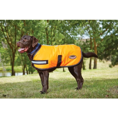 Image de Weatherbeeta Dog Coat Reflective Parka 300D Orange 55cm