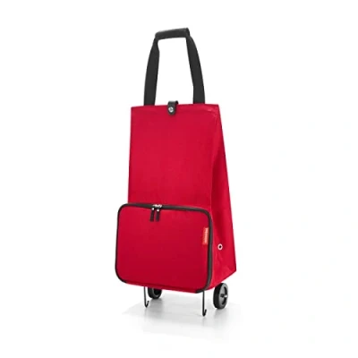 Afbeelding van Reisenthel foldabletrolley Boodschappentrolley Opvouwbaar Polyester 30L Rood