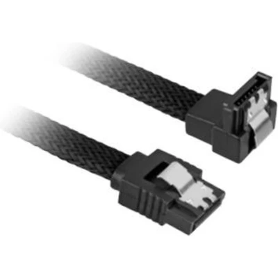 Afbeelding van Sharkoon SATA 3 kabel 0,3 m Zwart 7 pin
