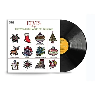 Afbeelding van Elvis Presley Sings the Wonderful World of Christmas (LP)