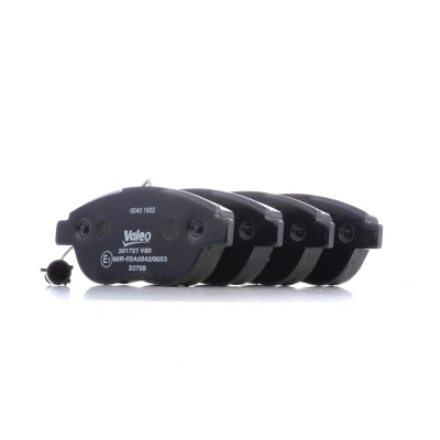 Afbeelding van VALEO 301721 Remblokkenset FIRST Vooras Incl. slijtage waarschuwingscontact Zonder anti kreukplaat FIAT: Grande Punto Hatchback