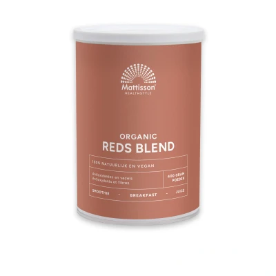 Afbeelding van Mattisson Biologische Reds Blend Poeder 400 g