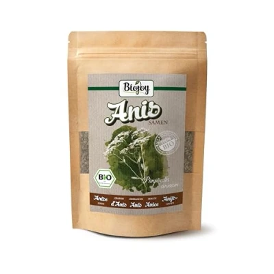 Afbeelding van Biojoy Biologische groene anijs (250 g), hele anijszaad, zonder toevoegingen