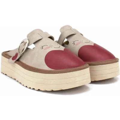 Afbeelding van GOBY Happy Clogs Slippers Hoge kwaliteit Handmade Maat 37