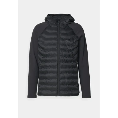 Afbeelding van Jack Wolfskin Routeburn PRO Hybrid Outdoorjas, Heren, Maat: Medium, Black