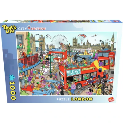 Afbeelding van Goliath That&#039;s Life City Edition London 1000 Puzzelstukjes Legpuzzel (68x48cm)