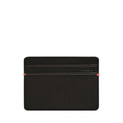 Afbeelding van FOSSIL Kaarthouder Rennsport Card Case Black Zwart