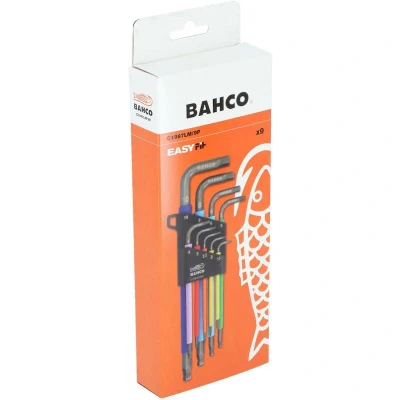 Afbeelding van Bahco C1997LM/9P Inbus Haakse schroevendraaierset 9 delig