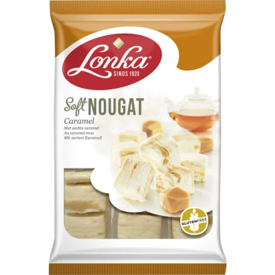Afbeelding van Lonka Nougat Caramel 24x170g