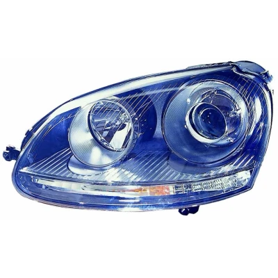Afbeelding van ABAKUS 441 11A5L LEHM3 Koplampen Links D2S, H7 Xenon Met regelmotor voor LWR P32d 2, PX26d VOLKSWAGEN: Golf 5, Jetta 3