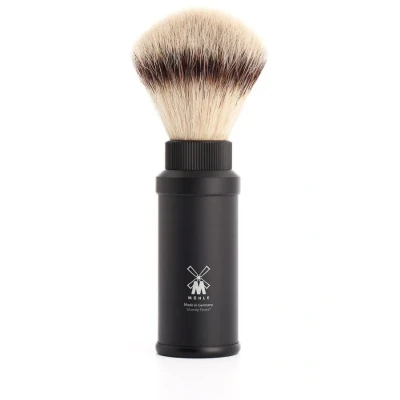 Afbeelding van Mühle Silvertip fibre reis scheerkwast zwart