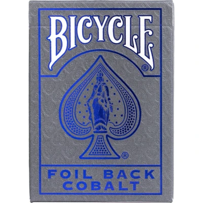 Afbeelding van Pokerkaarten Bicycle Metallux Blue