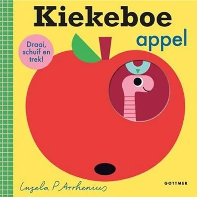Afbeelding van Uitgeverij gottmer kartonboek kiekeboe appel