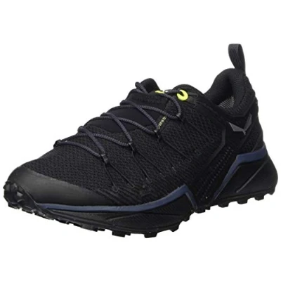Afbeelding van Salewa MS Dropline Gore Tex Trailloopschoenen voor heren, Black Out Neon Geel
