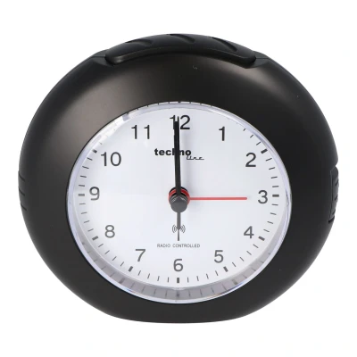 Afbeelding van WT 757 wekkerradio zwart met lichtgevende wijzers, licht en alarmfunctie Snooze incl. Batterij