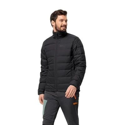 Afbeelding van Jack Wolfskin Ather Gewatteerde jas, Heren, Maat: Large, Black