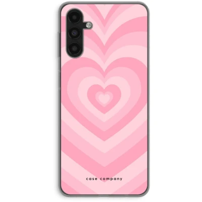 Afbeelding van Case Company® hoesje geschikt voor Samsung Galaxy A04s Hart Roos Soft Cover Telefoonhoesje Bescherming aan alle Kanten en Schermrand