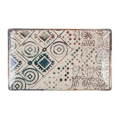 Afbeelding van Serveerschaal La Mediterránea Grecia Porselein Rechthoekig 25,3 x 15 1,8 cm (18 Stuks)