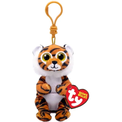 Afbeelding van Ty Beanie Babies Bellies Clip Clawdia Tiger 10cm