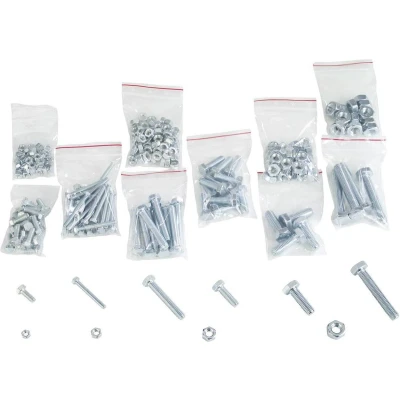 Afbeelding van 838518 Combi schroeven assortiment navulverpakking 374 onderdelen