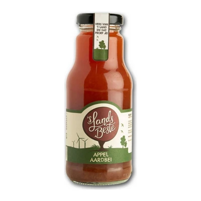 Afbeelding van &#039;s Lands Beste Appel/Aardbei Fles 12 x 250 ml