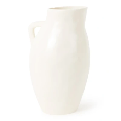 Afbeelding van Urban Nature Culture Twisted Classic Vaas 45 Cm Gebroken Wit