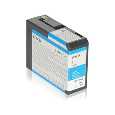 Afbeelding van Epson T5802 (C13T580200) Inktcartridge Cyaan