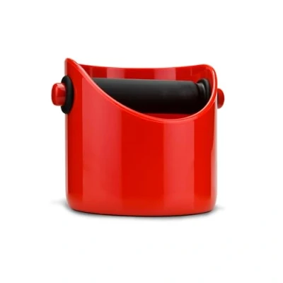 Afbeelding van Dreamfarm Grindenstein Knock Box Koffie Uitklopbak 10 Cm Rood