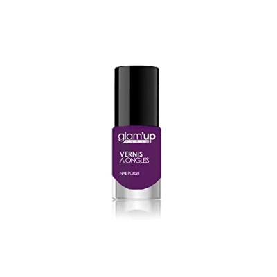 Afbeelding van Glam&#039;Up Paris Nagellak ultra glanzend duurzaam sneldrogend nr. 113 pruim violet