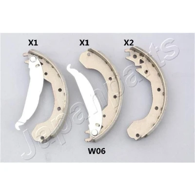 Afbeelding van Remschoenset JAPANPARTS GF W06AF