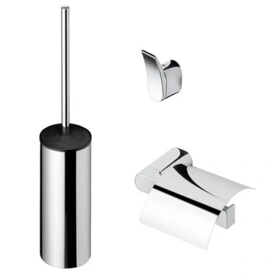 Afbeelding van Geesa Wynk Toiletaccessoireset Chroom