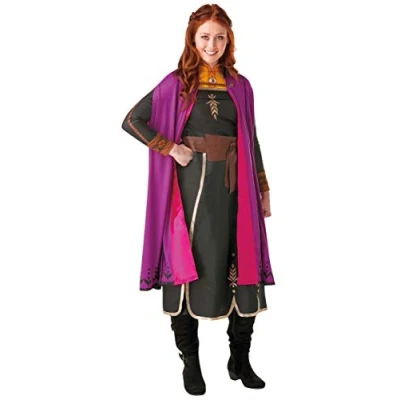 Afbeelding van Rubie&#039;s Disney Frozen 2 Anna luxe jurk XS