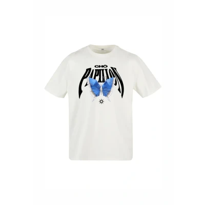Afbeelding van Upscale by Mister Tee Origami Heavy Tshirt print, Heren, Maat: Medium, Ready for dye