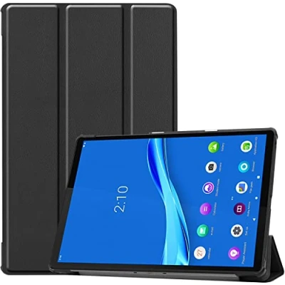 Afbeelding van ProCase Hoes voor 10,3 Inch Lenovo Tab K10 2021 (TB X6C6F) / M10 Plus X606F), Slim Beschermhoes Hoesje Smart Folio Cover CaseZwart