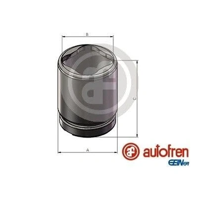 Afbeelding van AUTOFREN SEINSA D025684 Zuiger, remklauw 38 Achteras ATE VOLKSWAGEN: Golf 7, 7 Variant, AUDI: A3 Sportback