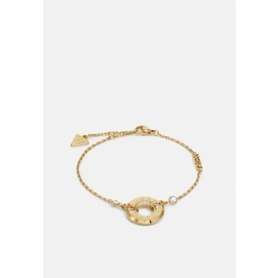 Afbeelding van Guess JUST Armband Yellow goldcoloured, Dames, Maat: Large, gold coloured
