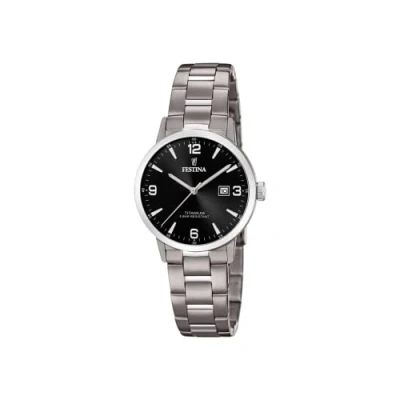 Afbeelding van Festina Calendario Horloge, Dames, Maat: One Size, Black
