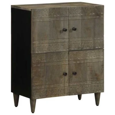 Afbeelding van vidaXL Dressoir 60x33x75 cm massief mangohout