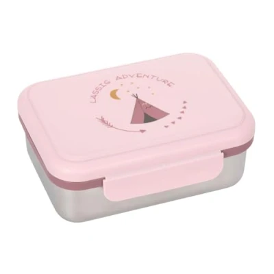 Afbeelding van Lässig Lunchbox Stainless Steel Adventure Tipi