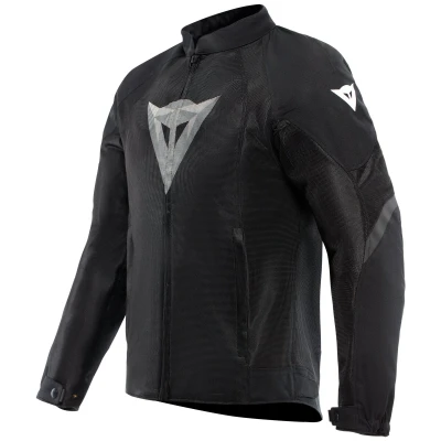 Image de Dainese Herosphere Tex Blouson en cuir noir / blanc diamant 56
